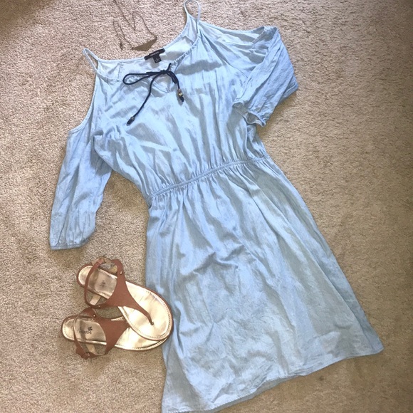 Dresses & Skirts - Espresso open shoulder dress